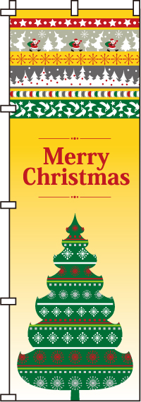 MerryChristmasメリークリスマスのぼり旗-0180067IN