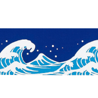 波のイラスト ビニール幕 Al Pa8 0239 のぼり通販ドットコム バルワード